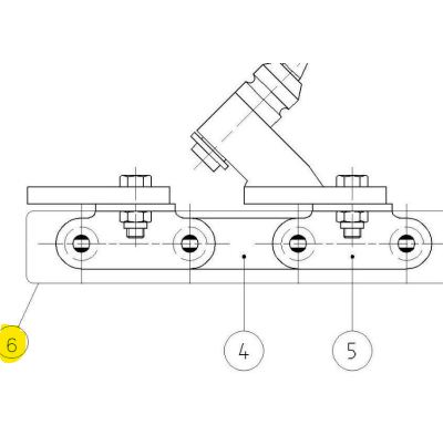 108010052 Chain, polished MAK45