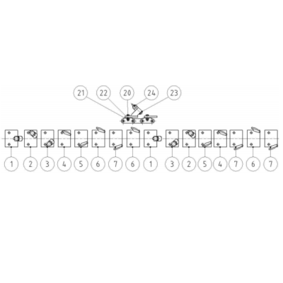 800010075 MAK45 Tool Set